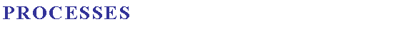 Text Box: processes